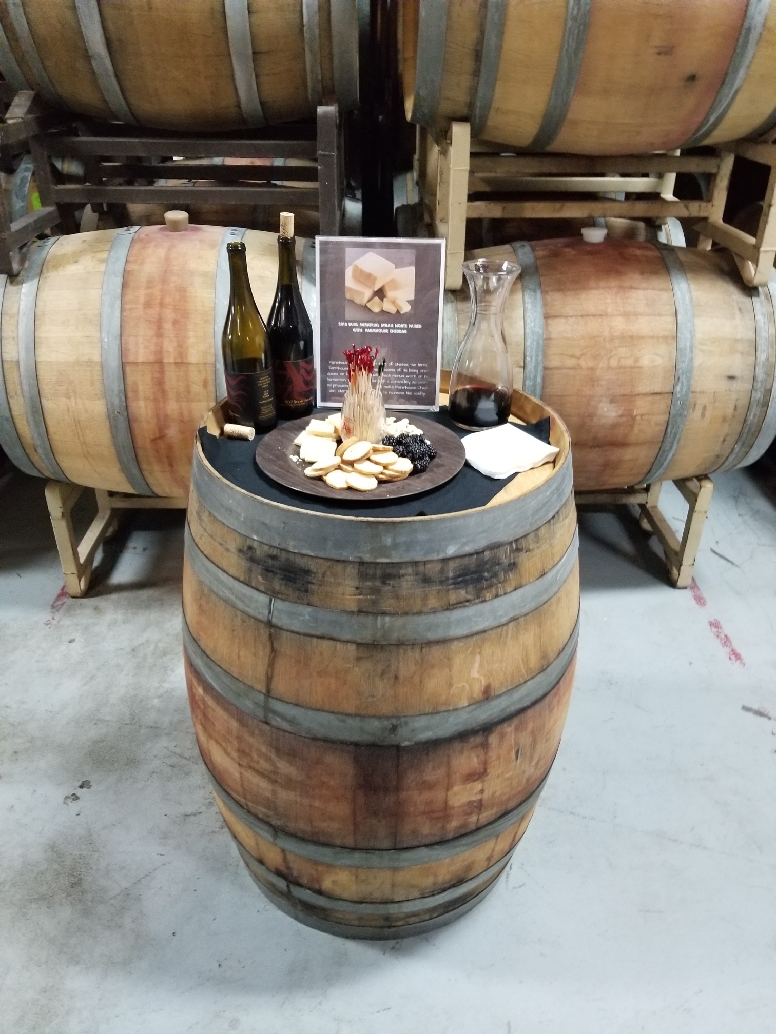 2018 Buhl Memorial Syrah Norte block