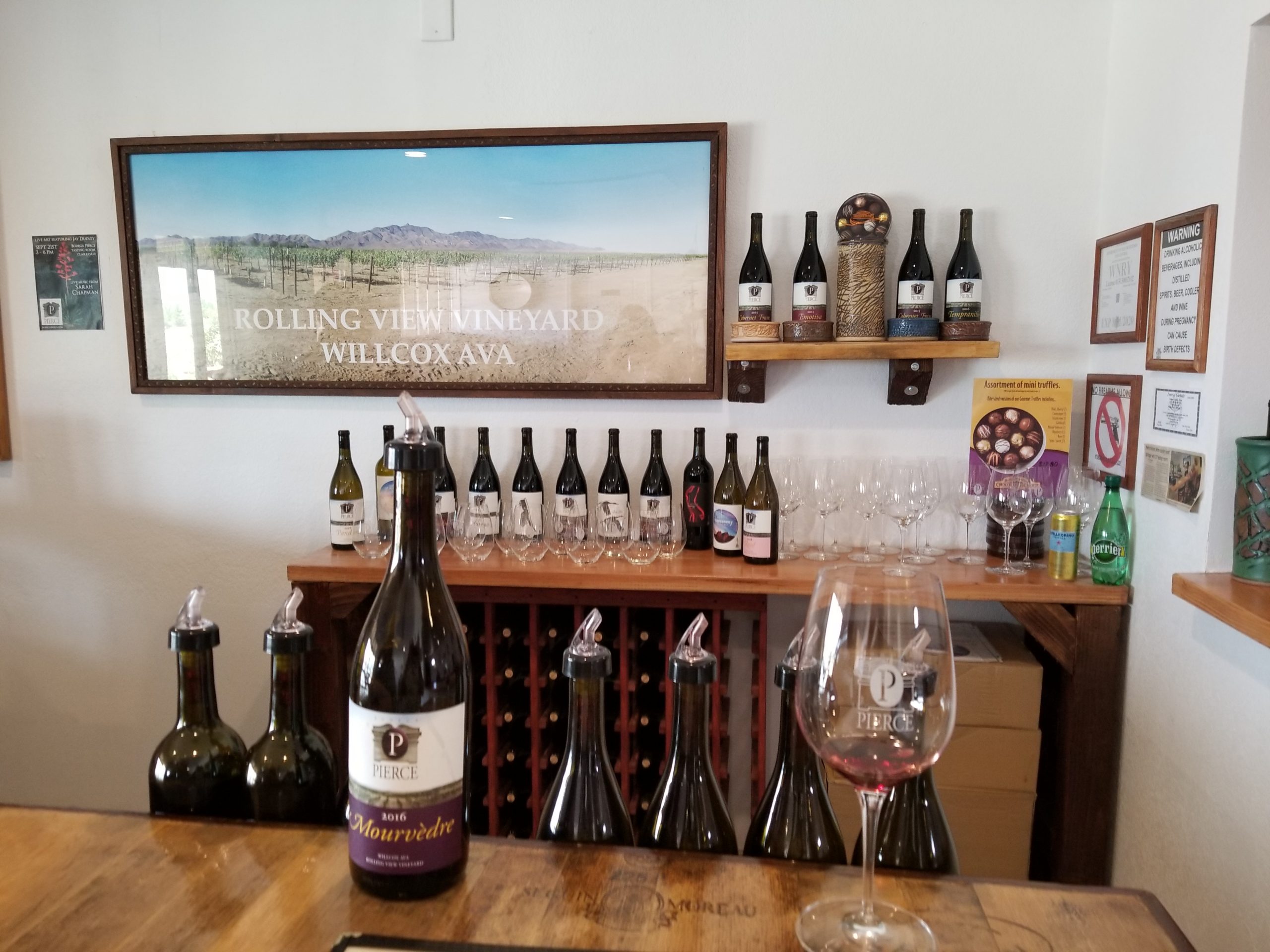 Bodega Pierce Tasting Bar