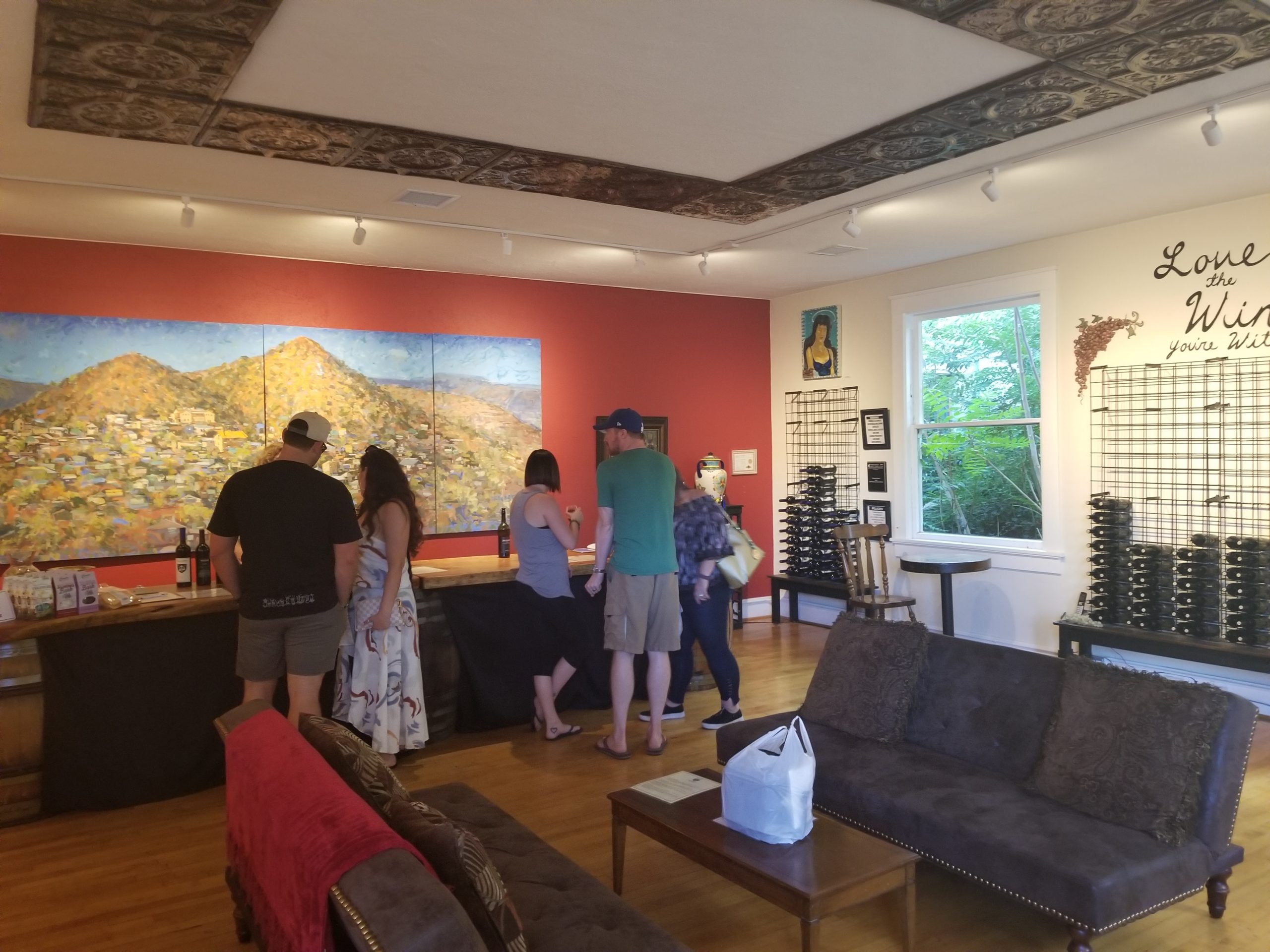 Passion Cellars Tasting Bar