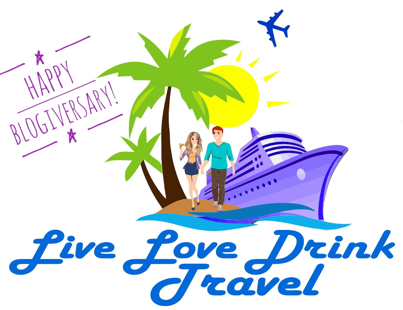 It's our Blogiversary. Happy Blogiversary!