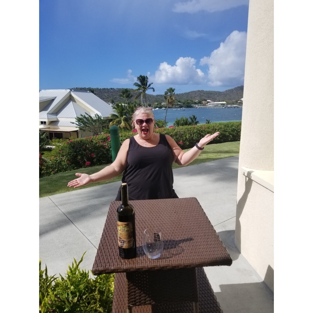 Having fun in St. Thomas