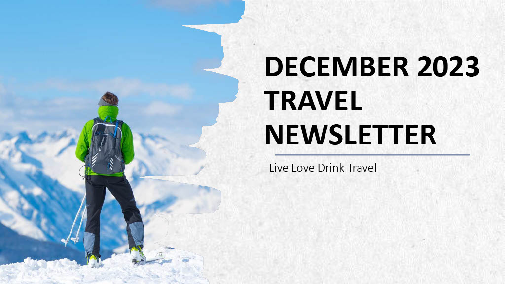 December 2023 Travel Newsletter Cover
