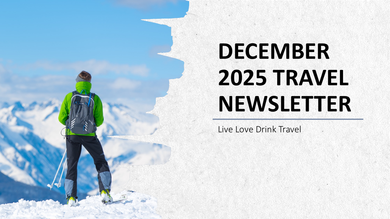 December 2025 Travel Newsletter Cover