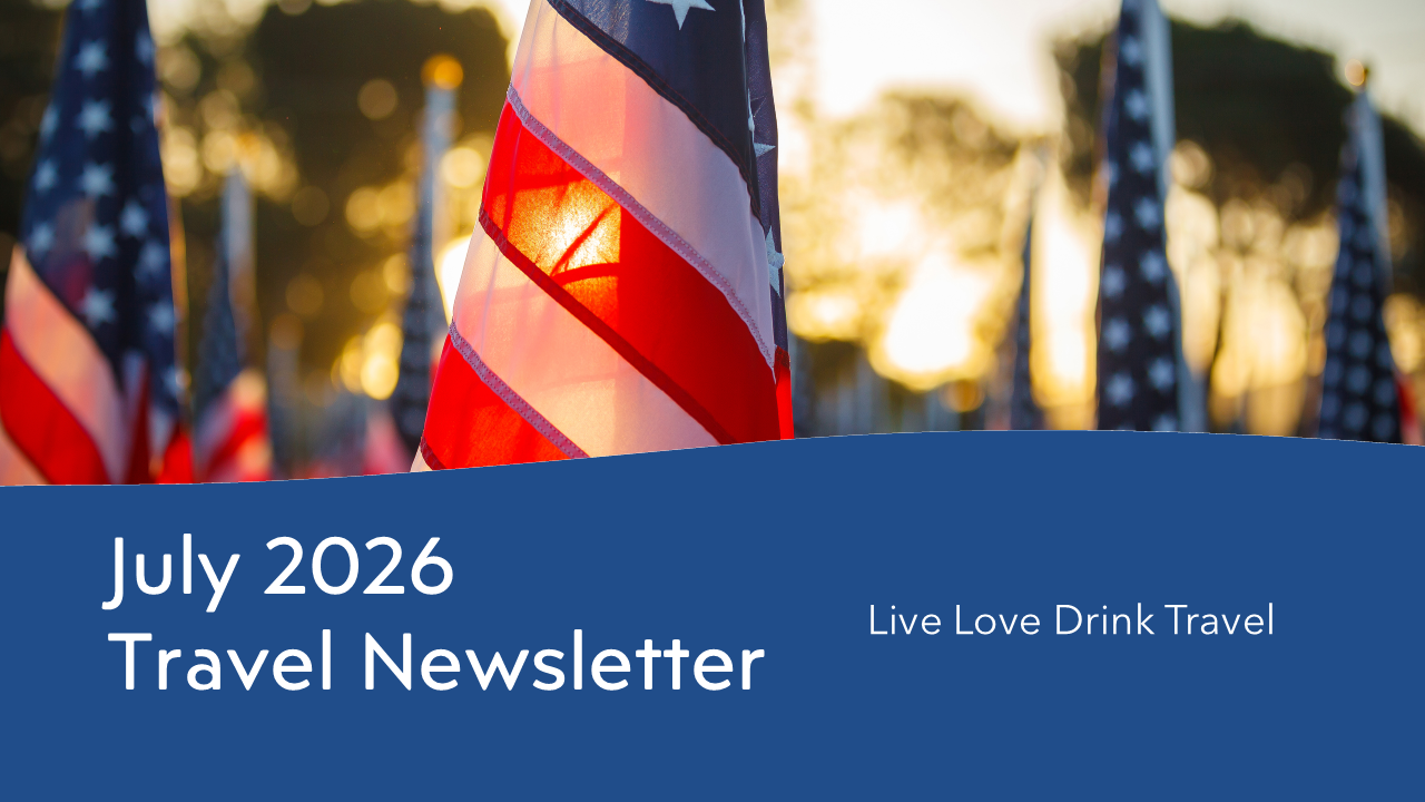 July 2026 Travel Newsletter Cover